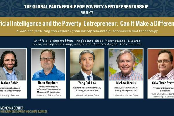 GPPE Artificial Intelligence and the Poverty  Entrepreneur:  Can It Make a Difference?